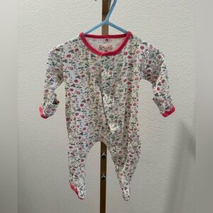 Magnetic Me strawberry print onsie outfit newborn size